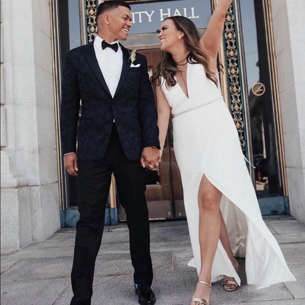 SOLD BHLDN Jenny Yoo Holloway Gown - Picture 8 of 15